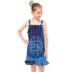 Brain Web Network Spiral Think Kids  Overall Dress