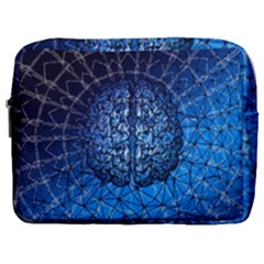 Brain Web Network Spiral Think Make Up Pouch (Large)