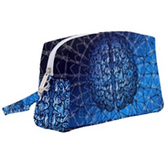 Brain Web Network Spiral Think Wristlet Pouch Bag (large) by Vaneshart