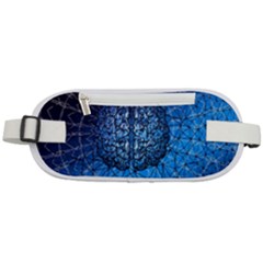 Brain Web Network Spiral Think Rounded Waist Pouch