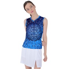 Brain Web Network Spiral Think Women s Sleeveless Sports Top