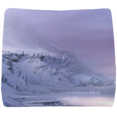 Nature Landscape Winter Snow Seat Cushion by Vaneshart
