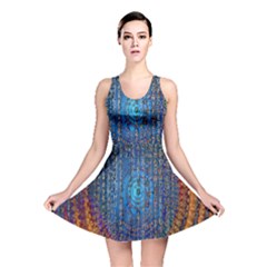 Matrix Technology Data Digital Reversible Skater Dress by Vaneshart