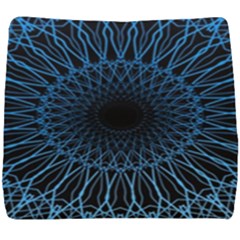 Abstract Rosette Web Network Seat Cushion by Vaneshart