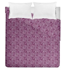 Leaf Pattern Lace Leaf Leaves Duvet Cover Double Side (queen Size) by Vaneshart