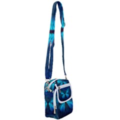 Animal Butterfly Insect Shoulder Strap Belt Bag by Vaneshart