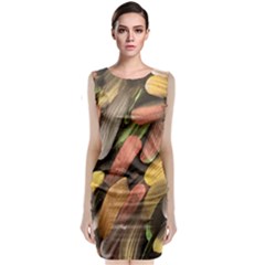 Texture Background Art Structure Classic Sleeveless Midi Dress