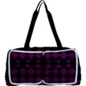 Block Fiesta - Boysenberry Purple & Black Multi Function Bag View1