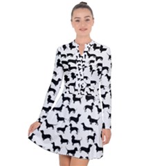 Dachshunds! Long Sleeve Panel Dress by ZeeBee