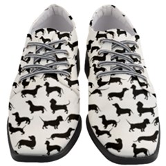 Dachshunds! Women Heeled Oxford Shoes