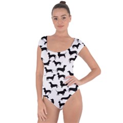 Dachshunds! Short Sleeve Leotard 