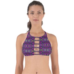 Abstract-s-3 Perfectly Cut Out Bikini Top by ArtworkByPatrick