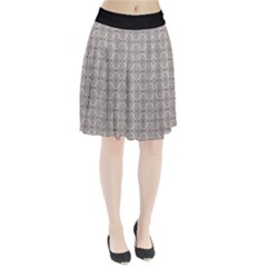 Timeless - Black & Abalone Grey Pleated Skirt by FashionBoulevard