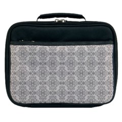 Timeless - Black & Abalone Grey Lunch Bag by FashionBoulevard