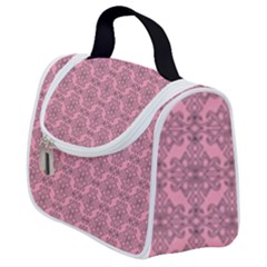 Timeless - Black & Flamingo Pink Satchel Handbag by FashionBoulevard