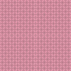 Timeless - Black & Flamingo Pink Fabric by FashionBoulevard