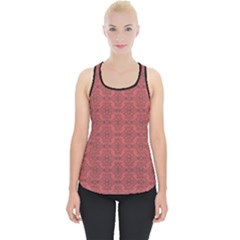 Timeless - Black & Indian Red Piece Up Tank Top by FashionBoulevard