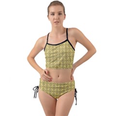 Timeless - Black & Mellow Yellow Mini Tank Bikini Set by FashionBoulevard