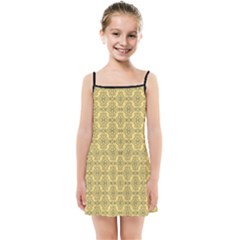 Timeless - Black & Mellow Yellow Kids  Summer Sun Dress by FashionBoulevard