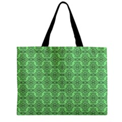 Timeless - Black & Mint Green Zipper Mini Tote Bag by FashionBoulevard