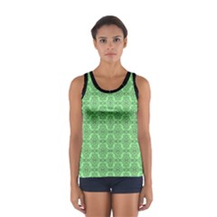 Timeless - Black & Mint Green Sport Tank Top 