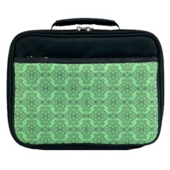 Timeless - Black & Mint Green Lunch Bag by FashionBoulevard