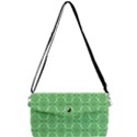 Timeless - Black & Mint Green Removable Strap Clutch Bag View1