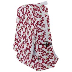 Cute Flowers - Carmine Red White Travelers  Backpack by FashionBoulevard