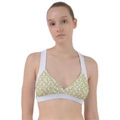 Cute Flowers - Ceylon Yellow Sweetheart Sports Bra by FashionBoulevard