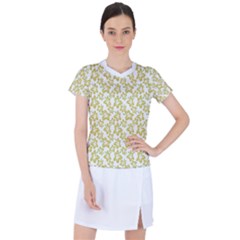 Cute Flowers - Ceylon Yellow Women s Sports Top by FashionBoulevard