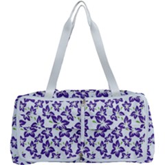 Cute Flowers - Imperial Purple Multi Function Bag by FashionBoulevard