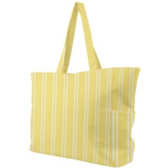 Nice Stripes - Blonde Yellow Simple Shoulder Bag