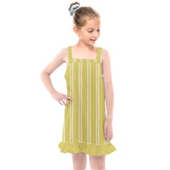 Nice Stripes - Ceylon Yellow Kids  Overall Dress by FashionBoulevard