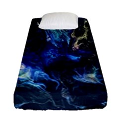Somewhere In Space Fitted Sheet (single Size)
