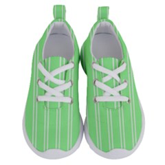 Nice Stripes - Mint Green Running Shoes