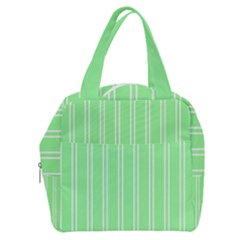 Nice Stripes - Mint Green Boxy Hand Bag