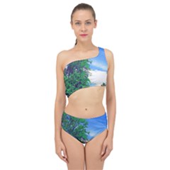 Drawing Of A Summer Day Spliced Up Two Piece Swimsuit by Fractalsandkaleidoscopes