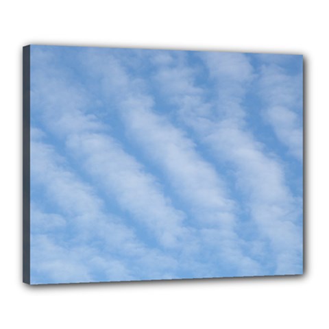 Wavy Cloudspa110232 Canvas 20  X 16  (stretched) by GiftsbyNature