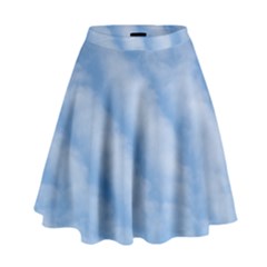 Wavy Cloudspa110232 High Waist Skirt