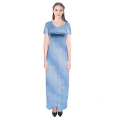 Wavy Cloudspa110232 Short Sleeve Maxi Dress