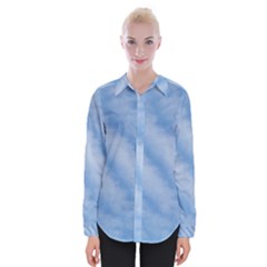 Wavy Cloudspa110232 Womens Long Sleeve Shirt