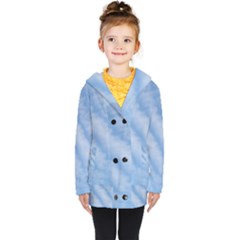 Wavy Cloudspa110232 Kids  Double Breasted Button Coat