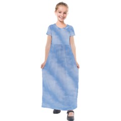 Wavy Cloudspa110232 Kids  Short Sleeve Maxi Dress