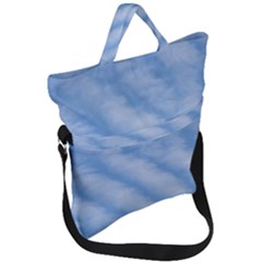 Wavy Cloudspa110232 Fold Over Handle Tote Bag