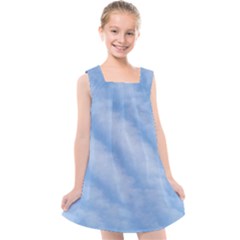 Wavy Cloudspa110232 Kids  Cross Back Dress