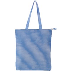 Wavy Cloudspa110232 Double Zip Up Tote Bag