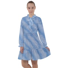 Wavy Cloudspa110232 All Frills Chiffon Dress