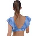 Wavy Cloudspa110232 Plunge Frill Sleeve Bikini Top View2