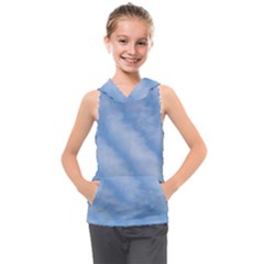 Wavy Cloudspa110232 Kids  Sleeveless Hoodie