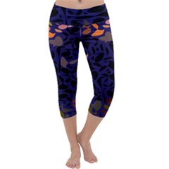 Zappwaits Capri Yoga Leggings by zappwaits